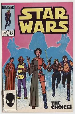Buy Star Wars 90 Marvel 1984 VF Luke Skywalker Pincess Leia Han Solo Bob McLeod • 8.74£