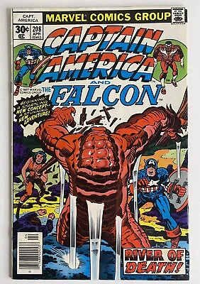 Buy Captain America #208 (1977) 🔑: 1st App Arnim Zola / Jack Kirby /Newsstand • 4.79£