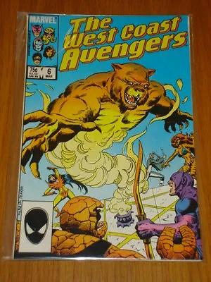Buy West Coast Avengers #6 Vol 1 Marvel Comic March 1986 • 3.99£
