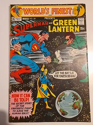 Buy World's Finest #201 March 1971 FINE+ 6.5 Cover Art By Neal Adams • 19.99£