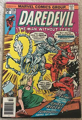 Buy Daredevil 138 - Ghost Rider Appearance (publ. October 1976) • 7.24£