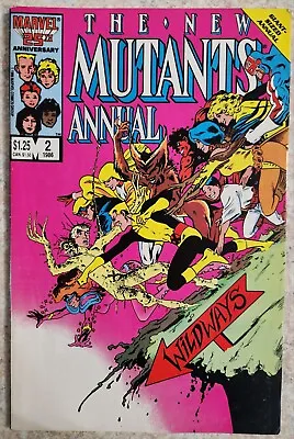 Buy New Mutants Annual #2 Marvel Comics 1986 • 22.35£