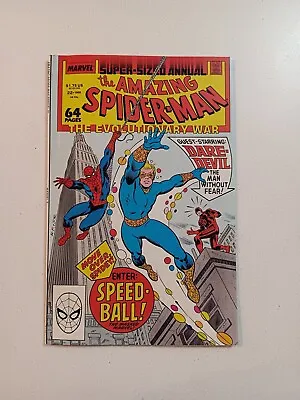 Buy Amazing Spider-Man Annual #22 | NM | 1st Appearance Of Speedball! | Marvel 1988 • 15.04£