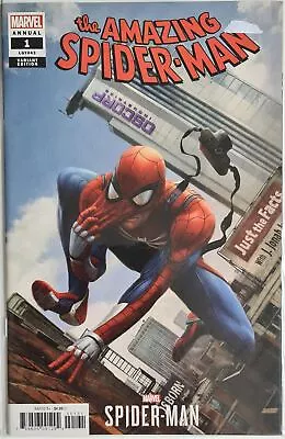 Buy Amazing Spider-Man Annual #1 (11/2018) Chan Video Game Var 1:10 LGY 43 - NM • 13.29£