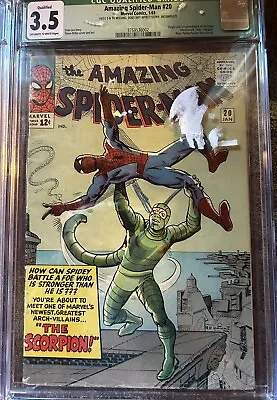 Buy Amazing Spiderman 20 1st Scorpion Rare Original Cgc  • 426.56£