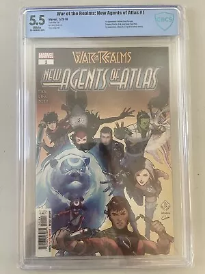 Buy War Of The Realms New Agents Of ATLAS #1 Billy Tan Cover (Marvel, 2019) • 78.35£