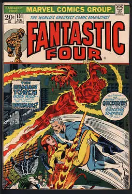 Buy Fantastic Four #131 6.5 // Quicksilver App Marvel Comic 1973 • 27.18£