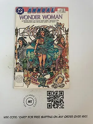 Buy Wonder Woman ANNUAL # 1 VF/NM DC Comic Book George Perez Batman Superman 37 J204 • 8.31£