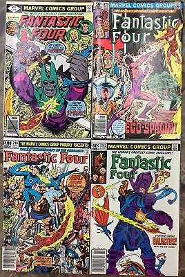 Buy Fantastic Four #208 #228 #236 #243 Marvel 1979-82 Comic Books • 19.74£