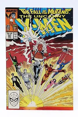 Buy Uncanny X-Men (1963) #227 1st Print Fall Of The Mutants Marc Silvestri Cover NM- • 3.95£