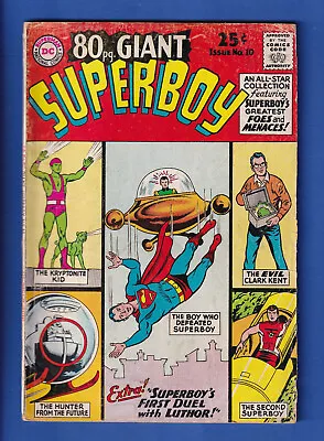 Buy 80 Page Giant Superboy Annual #10 1965 DC Comics Good • 8.04£