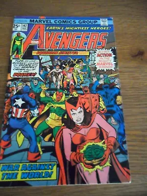 Buy Avengers 147 Good Condition GEORGE PEREZ ART SQUADRON SINSTER / Bagged Boarded • 4.49£