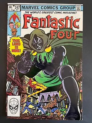 Buy Fantastic Four #247 - Marvel 1982 Comics Doctor Doom NM • 26.30£
