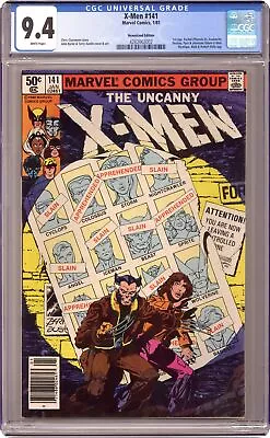 Buy Uncanny X-Men #141N Newsstand Variant CGC 9.4 1981 4282002002 • 225.20£