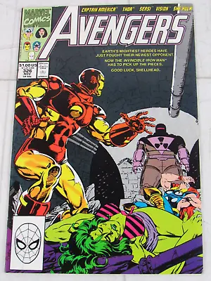 Buy The Avengers #326 Nov. 1990 Marvel Comics • 5.67£