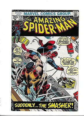 Buy Amazing Spider-Man # 116 Fine Plus [The Smasher] Cents Copy • 29.95£