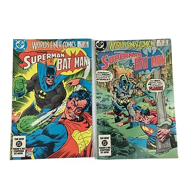 Buy Vintage Superman & Batman Worlds Finest Comics Number 302 & 303  • 29.95£