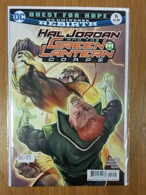 Buy Hal Jordan And Green Lantern Corps #16 Dc Rebirth May 2017 Nm (9.4 Or Better) • 3.99£