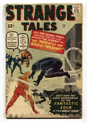 Buy STRANGE TALES #106--comic Book--JACK KIRBY--HUMAN TORCH--comic Book • 110.59£