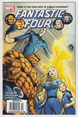 Buy FANTASTIC FOUR #570 | 1st Council Of Reeds | Newsstand UPC Variant | 2009 | VF- • 60.24£