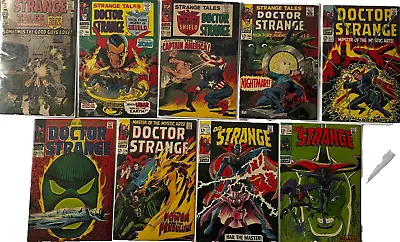 Buy Strange Tales / Doctor Strange Lot #138, 156, 159, 164, 171, 173, 174, 177, 178 • 118.26£