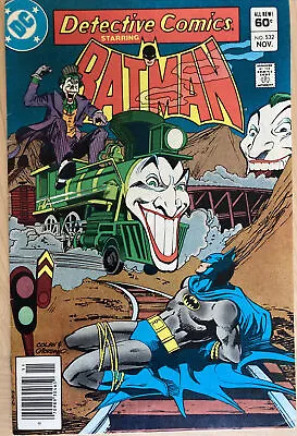 Buy Detective Comics #532 Vf November 1983 Classic Bronze Age Joker Gene Colan Art • 49.99£