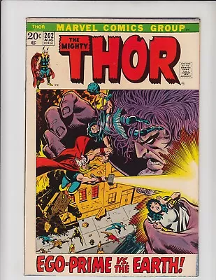 Buy Thor #202 Fn/vf Ego Prime • 25.57£