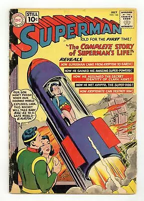 Buy Superman #146 GD- 1.8 1961 • 30.83£