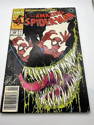 Buy Marvel Comics AMAZING SPIDER-MAN #346 (1991) VENOM Cover FN- • 10.25£