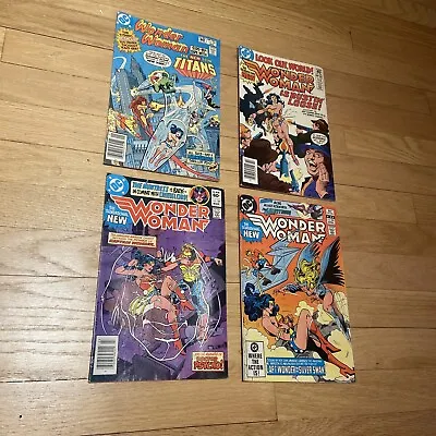 Buy WONDER WOMAN Lot 4 Copies 1982 #287 288 289 290 Marvel DC Comics • 20.09£