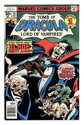 Buy Tomb Of Dracula #58 VF+ 8.5 1977 • 40.21£