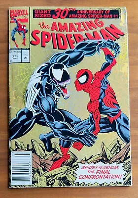 Buy Amazing Spider-Man #375 (1993), 1st Print Newsstand (1st App She-Venom) 8.5 • 10.45£