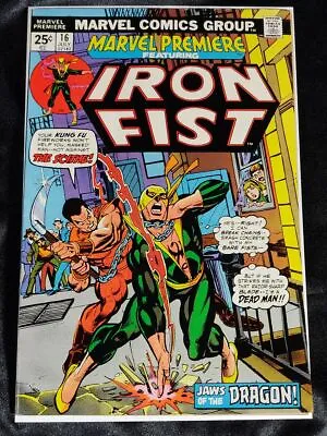 Buy Marvel Premiere #16 - Marvel 1974 - Second Appearance Of Iron Fist • 36.19£