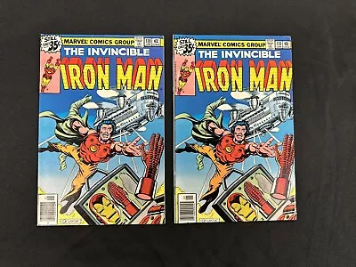 Buy Iron Man #118 X2 Marvel 1979 1st James Rhodey Rhodes War Machine 2 Nice Copies! • 48.25£