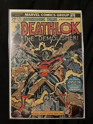 Buy Astonishing Tales #25 Marvel Comics Deathlok August 1974 • 75£