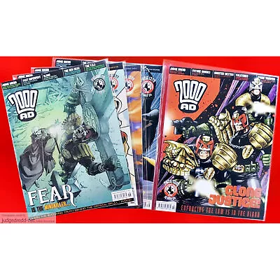 Buy 2000AD Prog 1376-1390  5 Comic Books Bags And Board See Description UK (Lot 1360 • 10.59£