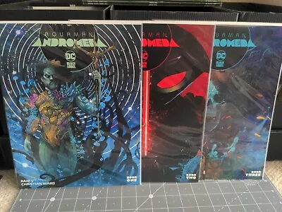 Buy Aquaman Andromeda #1-3 (2022) Complete Set Vf/nm Dc Black Label • 7.99£
