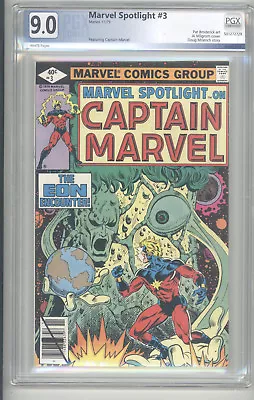 Buy Marvel  Spotlight On Captain Marvel  #3  Pgx 9.0 • 67.53£