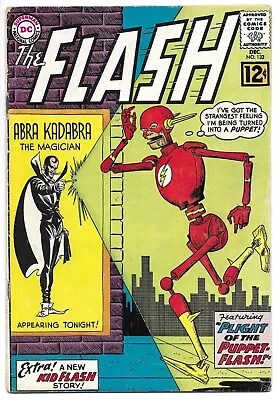 Buy The Flash #133 Vg- 3.5 Second Abra Kadbra! Silver Age Dc! Kid Flash! Silver Dc! • 28.14£