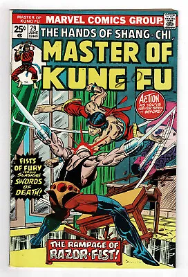 Buy Master Of Kung Fu 29   1st Razor-Fist • 31.53£