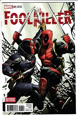 Buy FOOLKILLER #1 DIVIDED WE STAND DEADPOOL VARIANT, Marvel Comics (2017) • 6.95£