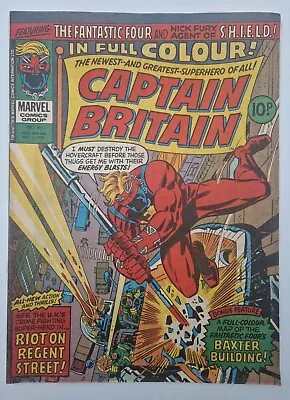 Buy Captain Britain #8 1976 VF/NM 1st Appearance Of Psylocke - Betsy Braddock • 87£