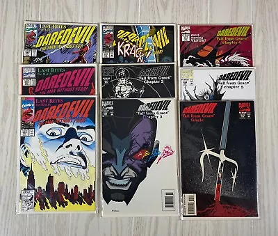 Buy Daredevil Marvel Comics 297-299, 317, 321-325 (9 Books Total) • 11.46£