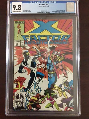 Buy CGC 9.8 X-Factor 32 X-Men Off White To White Pages • 59.14£