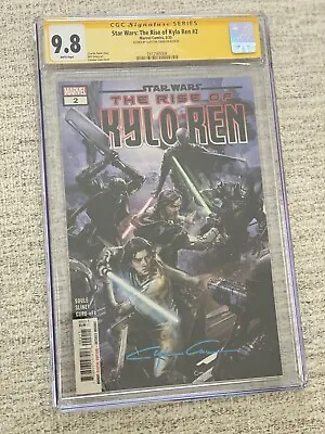 Buy The Rise Of Kylo Ren #2 ***Clayton Crain Signed CGC SS 9.8*** • 198.75£