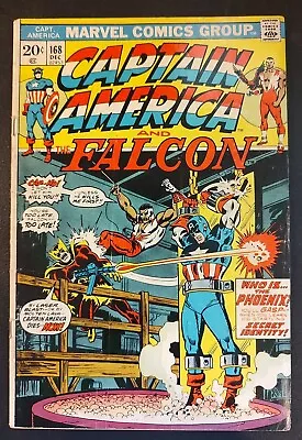 Buy Captain America #168 1st Appearance Helmut Zemo! Marvel 1973 Mid Grade 🔥🔑💎 • 14.22£