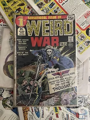 Buy 1971 DC Comics Weird War Tales #1 Joe Kubert Art Key Book - Marvelmania! • 58.34£