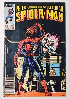 Buy Spectacular Spider-Man #87 ID Revealed To Black Cat Origin Recap Newsstand  • 5.53£