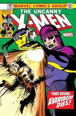 Buy UNCANNY X-MEN #142 FACSIMILE (JOHN BYRNE COVER) ~ Comic Book ~ MARVEL • 6.27£