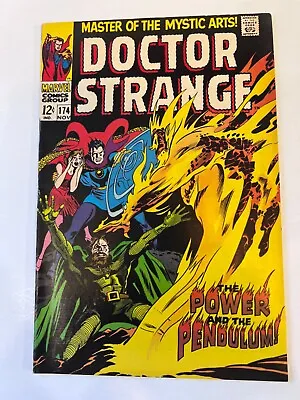 Buy Doctor Strange #174 (1968) VF/NM - 1st App. Satannish Cover Art Gene Colon  • 95.02£